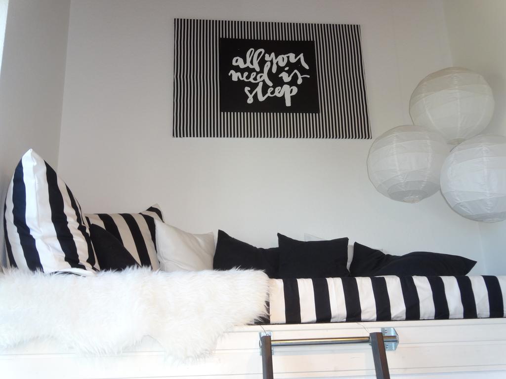 Apartment Black & White Neuss Oda fotoğraf